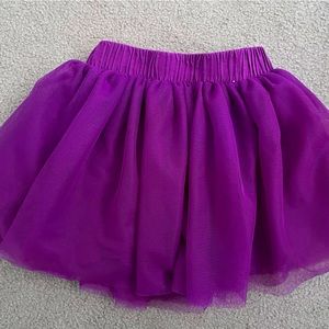 Primary Purple tutu skirt